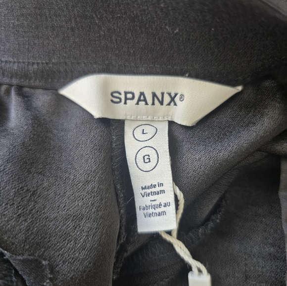 SPANX | SPANX Carefree Crepe Pleated Trouser Large ~ New without Tags - Picture 7 of 8